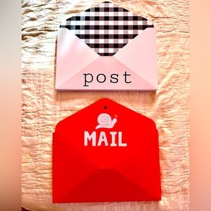 Wall Mounted Mail Holder